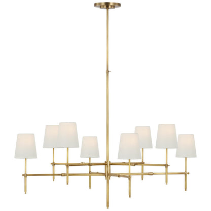 Visual Comfort Signature Collection Thomas Obrien Bryant 48 Inch 8 Light Led Chandelier Cp785877