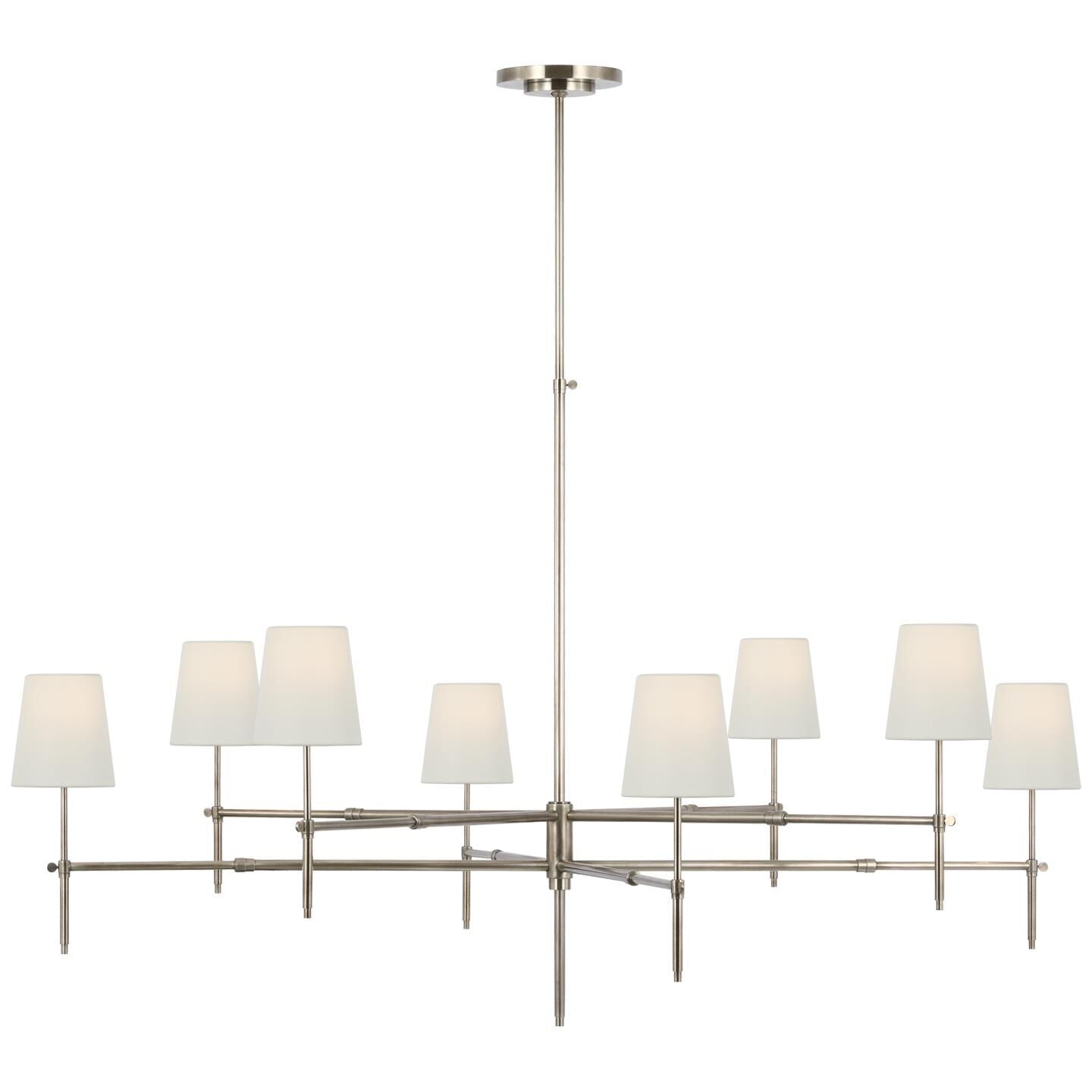 Visual Comfort Signature Collection Thomas Obrien Bryant 60 Inch 8 Light Led Chandelier Cp785878