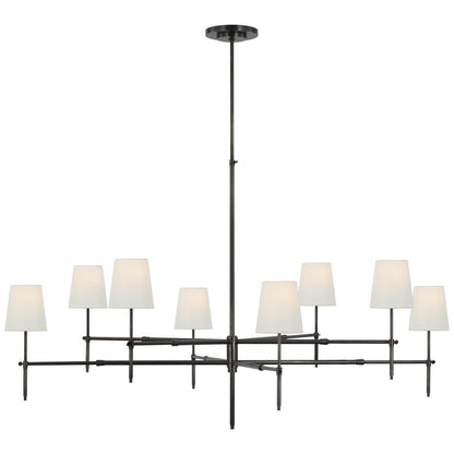 Visual Comfort Signature Collection Thomas Obrien Bryant 60 Inch 8 Light Led Chandelier Cp785878