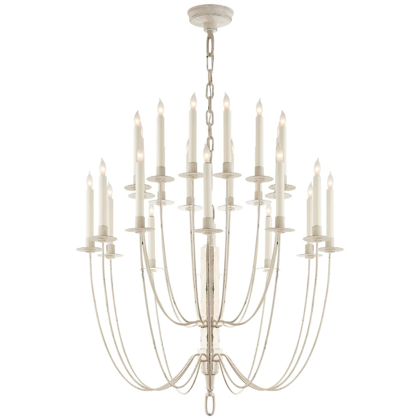 Visual Comfort Signature Collection Thomas Obrien Erika 28 Inch 24 Light Chandelier Cp178622