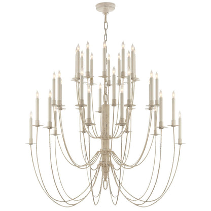 Visual Comfort Signature Collection Thomas Obrien Erika 39 Inch 36 Light Chandelier Cp178623