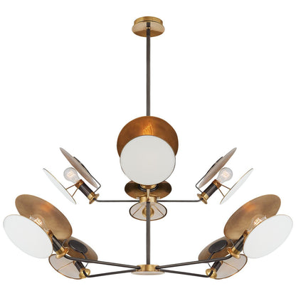 Visual Comfort Signature Collection Thomas Obrien Osiris 54 Inch 8 Light Chandelier Cp178639