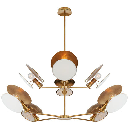 Visual Comfort Signature Collection Thomas Obrien Osiris 54 Inch 8 Light Chandelier Cp178639