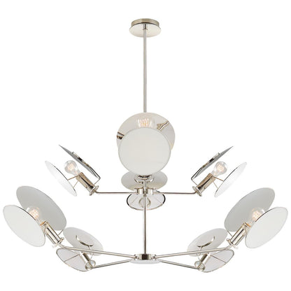 Visual Comfort Signature Collection Thomas Obrien Osiris 54 Inch 8 Light Chandelier Cp178639