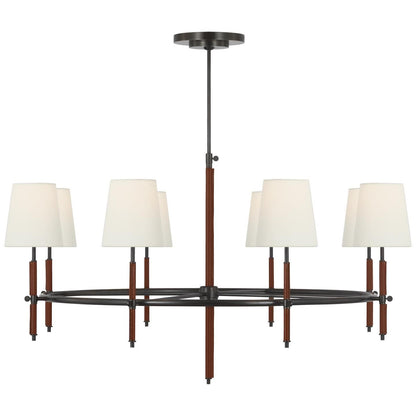 Visual Comfort Signature Collection Thomas Obrien Bryant 41 Inch 8 Light Led Chandelier Cp785890