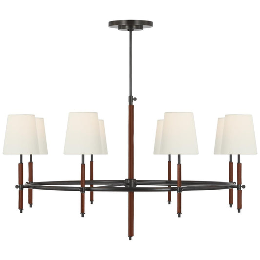 Visual Comfort Signature Collection Thomas Obrien Bryant 41 Inch 8 Light Led Chandelier Cp785890