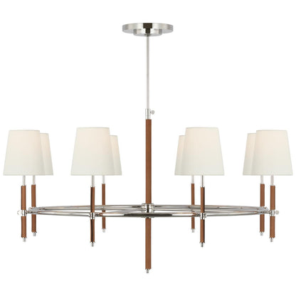 Visual Comfort Signature Collection Thomas Obrien Bryant 41 Inch 8 Light Led Chandelier Cp785890