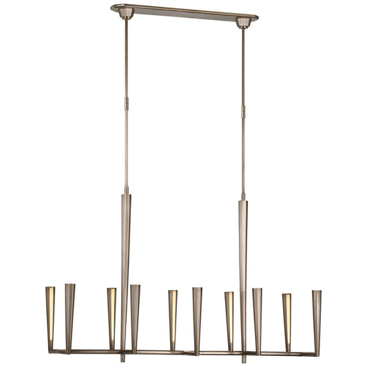 Visual Comfort Signature Collection Thomas Obrien Galahad 16 Inch Led Linear Suspension Light Cp533328