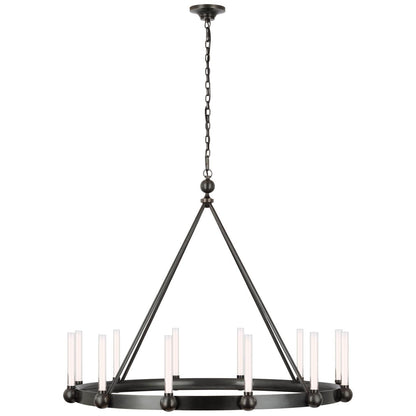 Visual Comfort Signature Collection Thomas Obrien Jeffery 40 Inch 12 Light Led Chandelier Cp739634