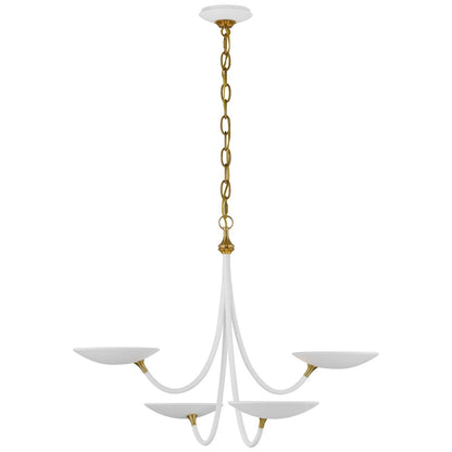 Visual Comfort Signature Collection Thomas Obrien Keria 29 Inch 4 Light Led Chandelier Cp739636