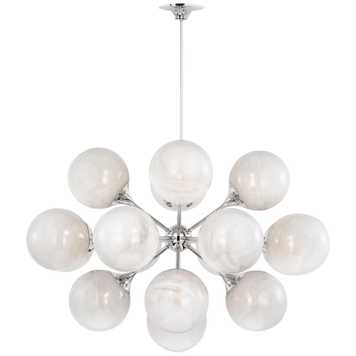 Visual Comfort Signature Collection Aerin Cristol 40 Inch Chandelier Cp818807