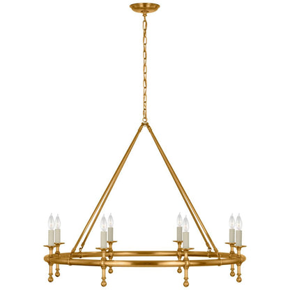 Visual Comfort Signature Collection Chapman And Myers Classic 43 Inch Chandelier Cp818834