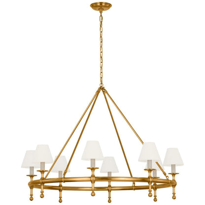 Visual Comfort Signature Collection Chapman And Myers Classic 44 Inch Chandelier Cp819038