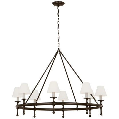 Visual Comfort Signature Collection Chapman And Myers Classic 44 Inch Chandelier Cp819038