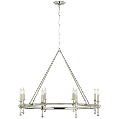 Visual Comfort Signature Collection Chapman And Myers Classic 43 Inch Chandelier Cp818834