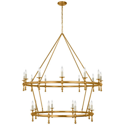 Visual Comfort Signature Collection Chapman And Myers Classic 55 Inch Chandelier Cp818835