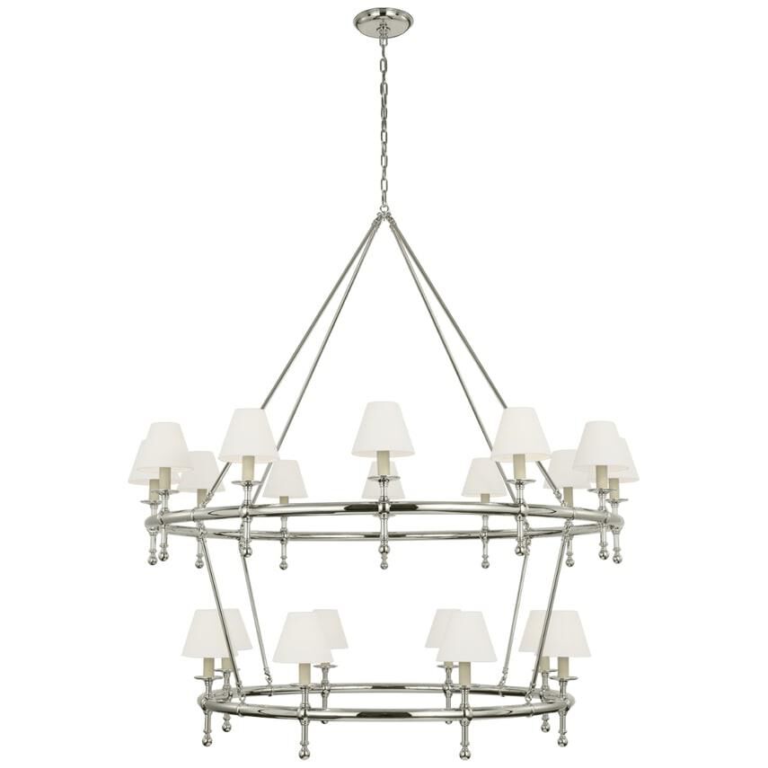 Visual Comfort Signature Collection Chapman And Myers Classic 57 Inch Chandelier Cp819037