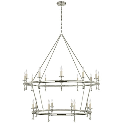 Visual Comfort Signature Collection Chapman And Myers Classic 55 Inch Chandelier Cp818835