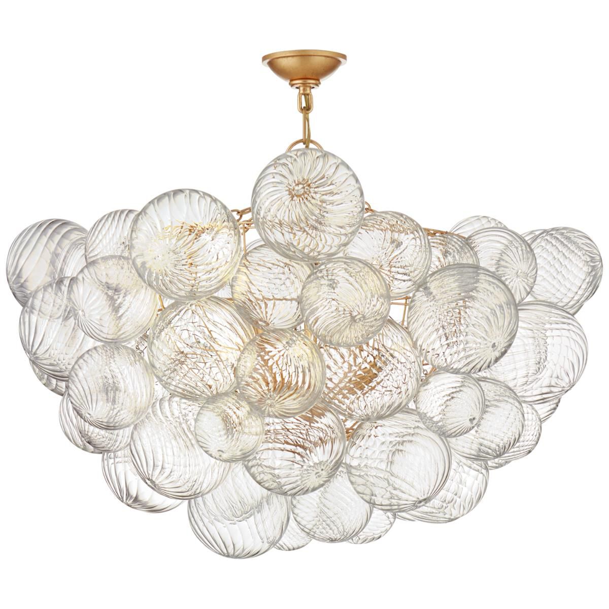 Visual Comfort Signature Collection Julie Neill Talia 33 Inch Semi Flush Mount Cp818880