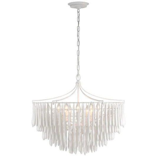 Visual Comfort Signature Collection Julie Neill Vacarro 30 Inch 10 Light Led Chandelier Cp727659