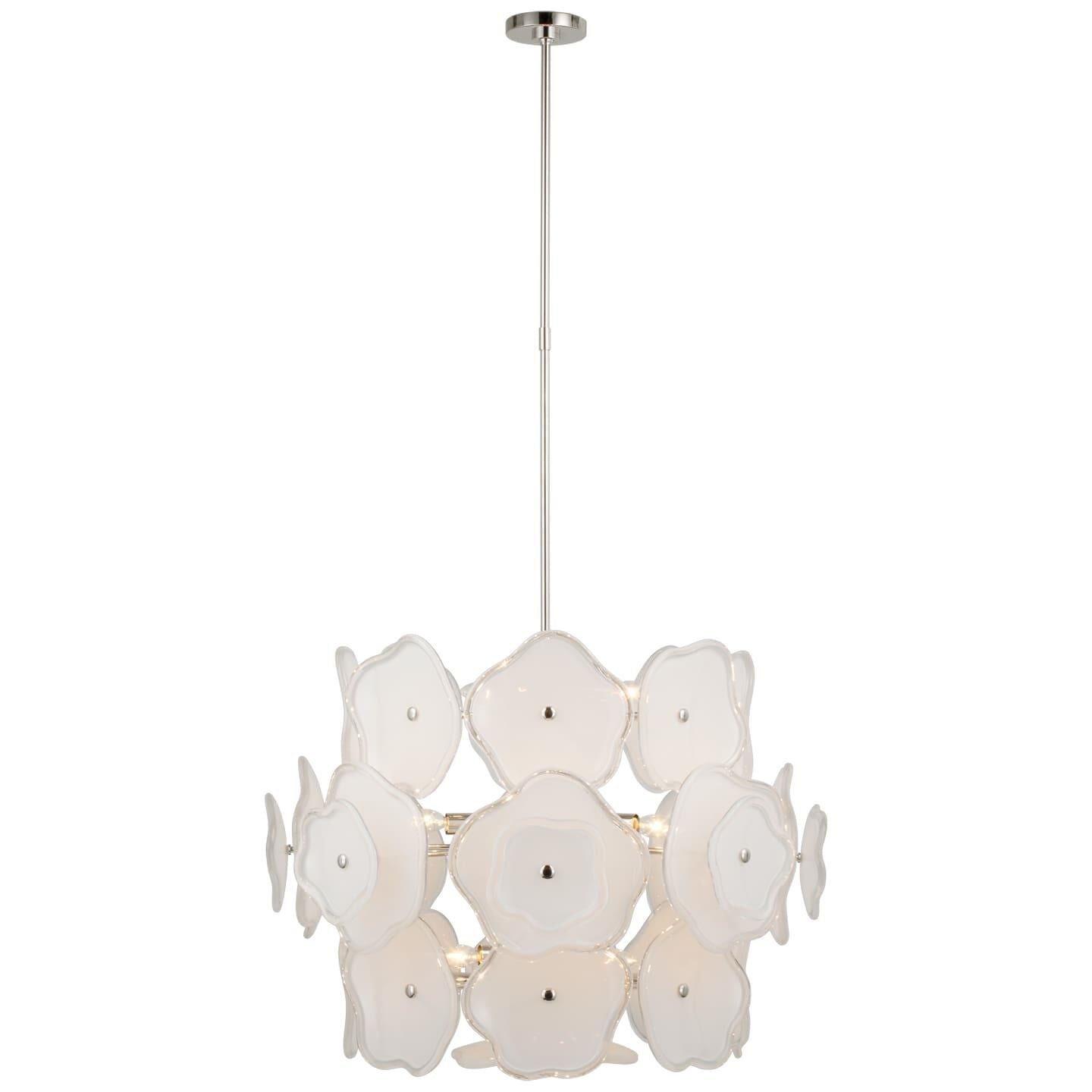 Visual Comfort Signature Collection Kate Spade New York Leighton 30 Inch 11 Light Led Chandelier Cp733672