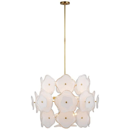 Visual Comfort Signature Collection Kate Spade New York Leighton 30 Inch 11 Light Led Chandelier Cp733672