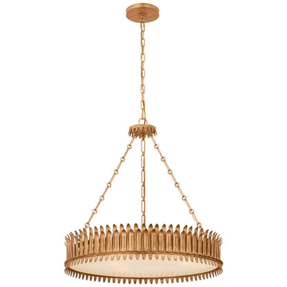 Visual Comfort Signature Collection Suzanne Kasler Leslie 26 Inch 6 Light Led Chandelier Cp791859