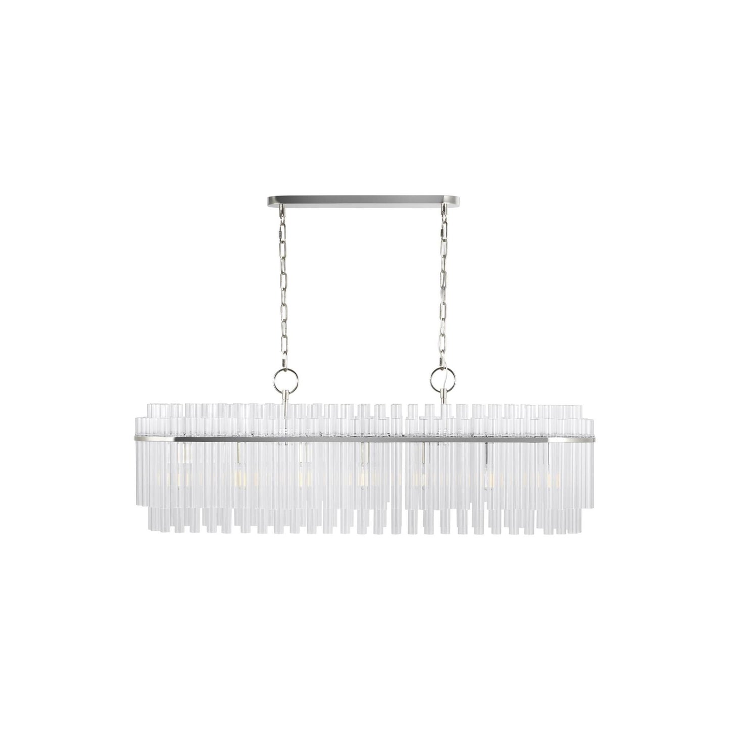 Visual Comfort Studio Collection Chapman And Myers Beckett 48 Inch 7 Light Linear Suspension Light Cp426055