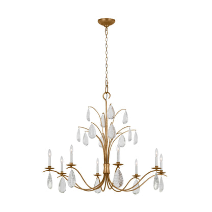 Visual Comfort Studio Collection Shannon 44 Inch 8 Light Chandelier Cp757294