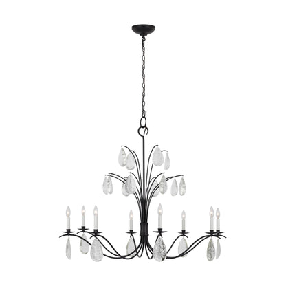 Visual Comfort Studio Collection Shannon 44 Inch 8 Light Chandelier Cp757294