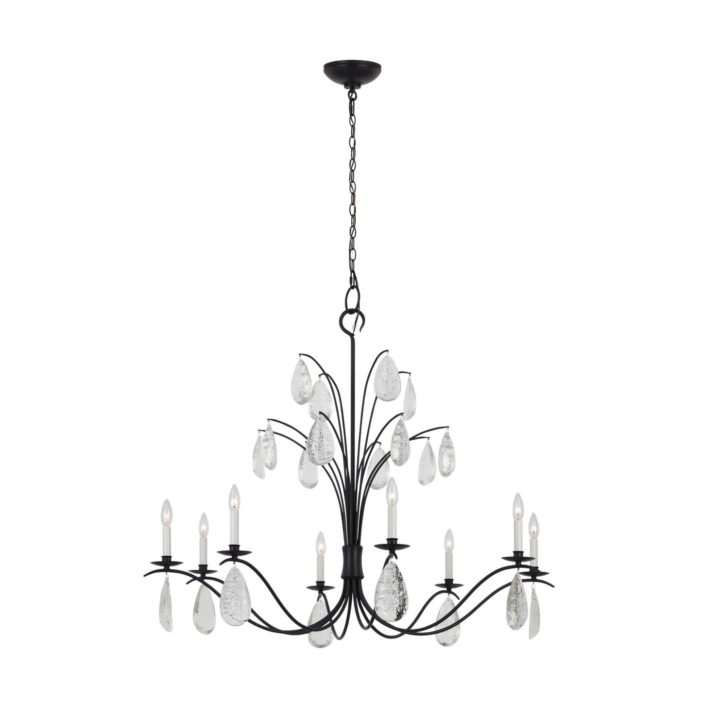 Visual Comfort Studio Collection Shannon 44 Inch 8 Light Chandelier Cp757294