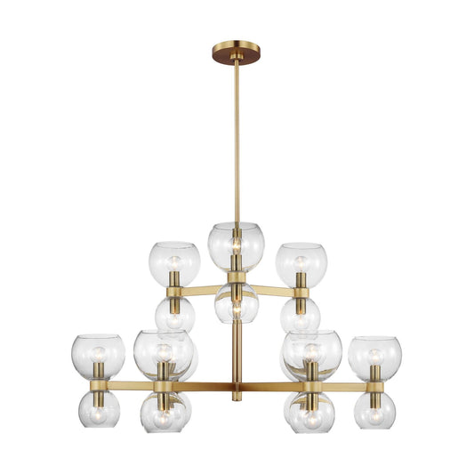 Visual Comfort Studio Collection Kate Spade New York Londyn 36 Inch 18 Light Chandelier Cp735271