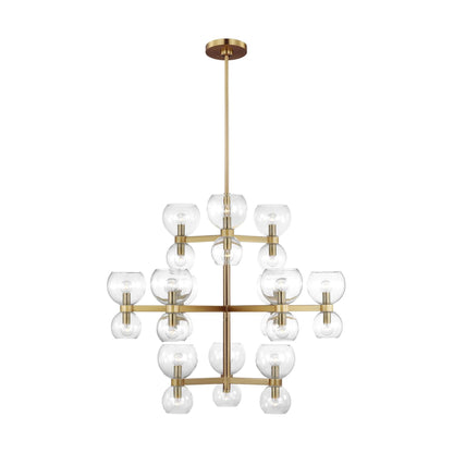 Visual Comfort Studio Collection Kate Spade New York Londyn 36 Inch 24 Light Chandelier Cp735273