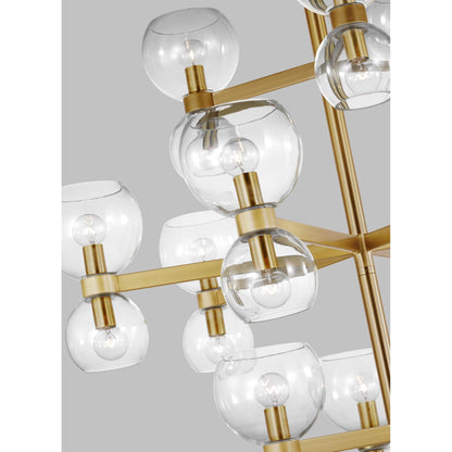 Visual Comfort Studio Collection Kate Spade New York Londyn 36 Inch 24 Light Chandelier Cp735273