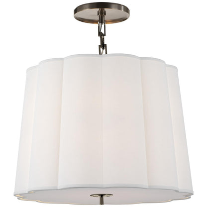 Visual Comfort Signature Collection Barbara Barry Simple Scallop 25 Inch Large Pendant Cp127951