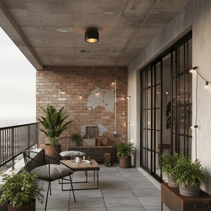 Volcanic Glow Ceiling Light