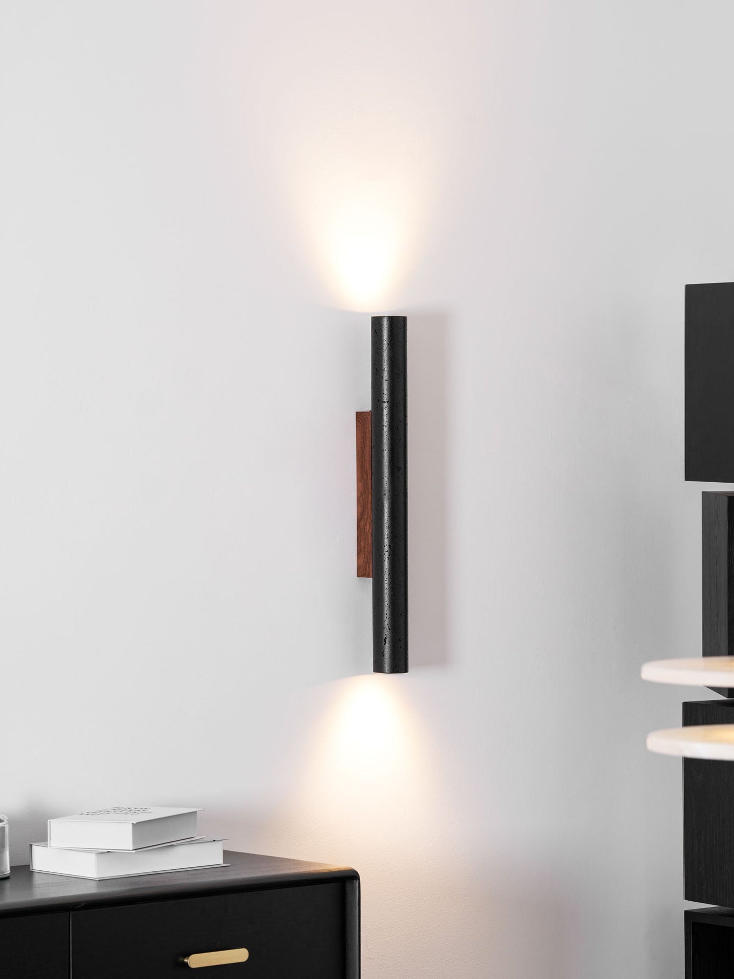 Volcanic Noir Wall Sconce