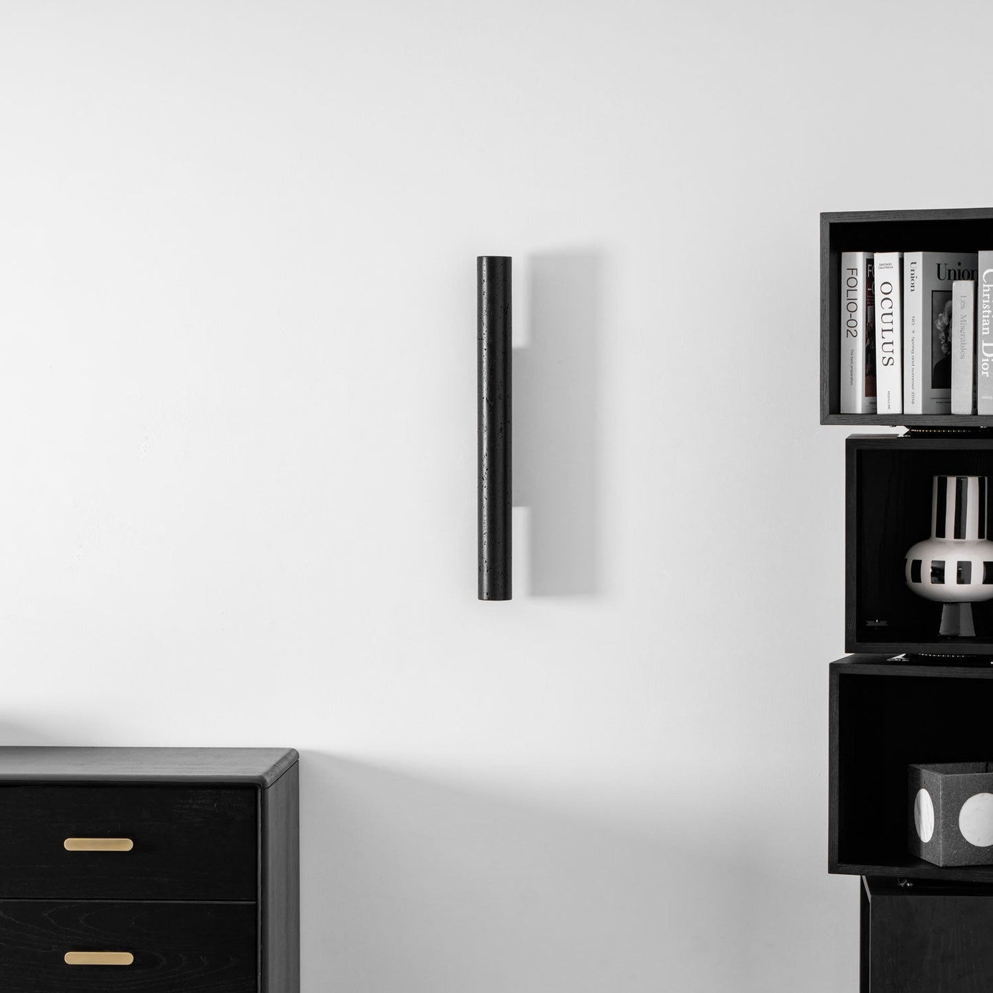 Volcanic Noir Wall Sconce