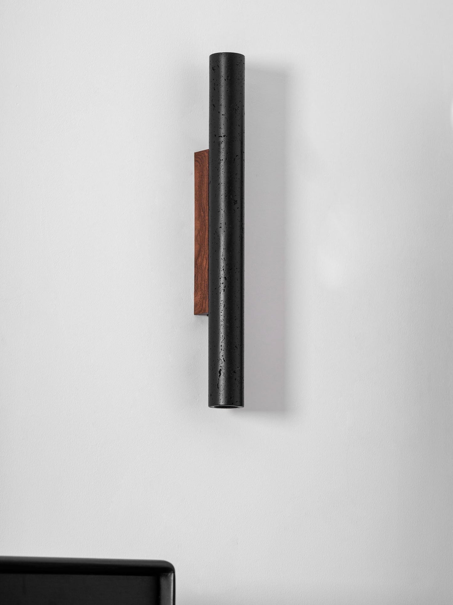 Volcanic Noir Wall Sconce