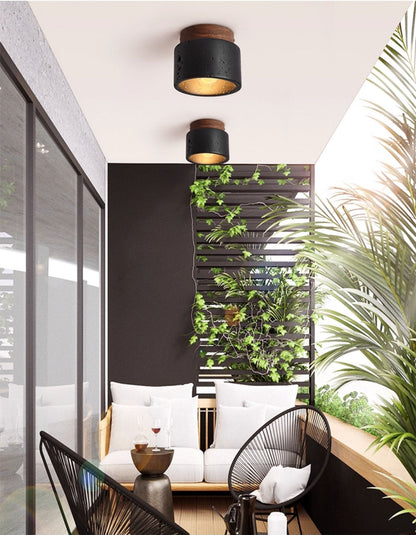 Volcanic Glow Ceiling Light