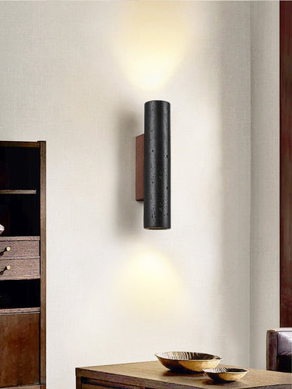 Volcanic Noir Wall Sconce