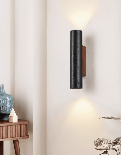 Volcanic Noir Wall Sconce