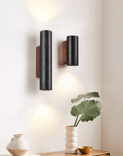 Volcanic Noir Wall Sconce