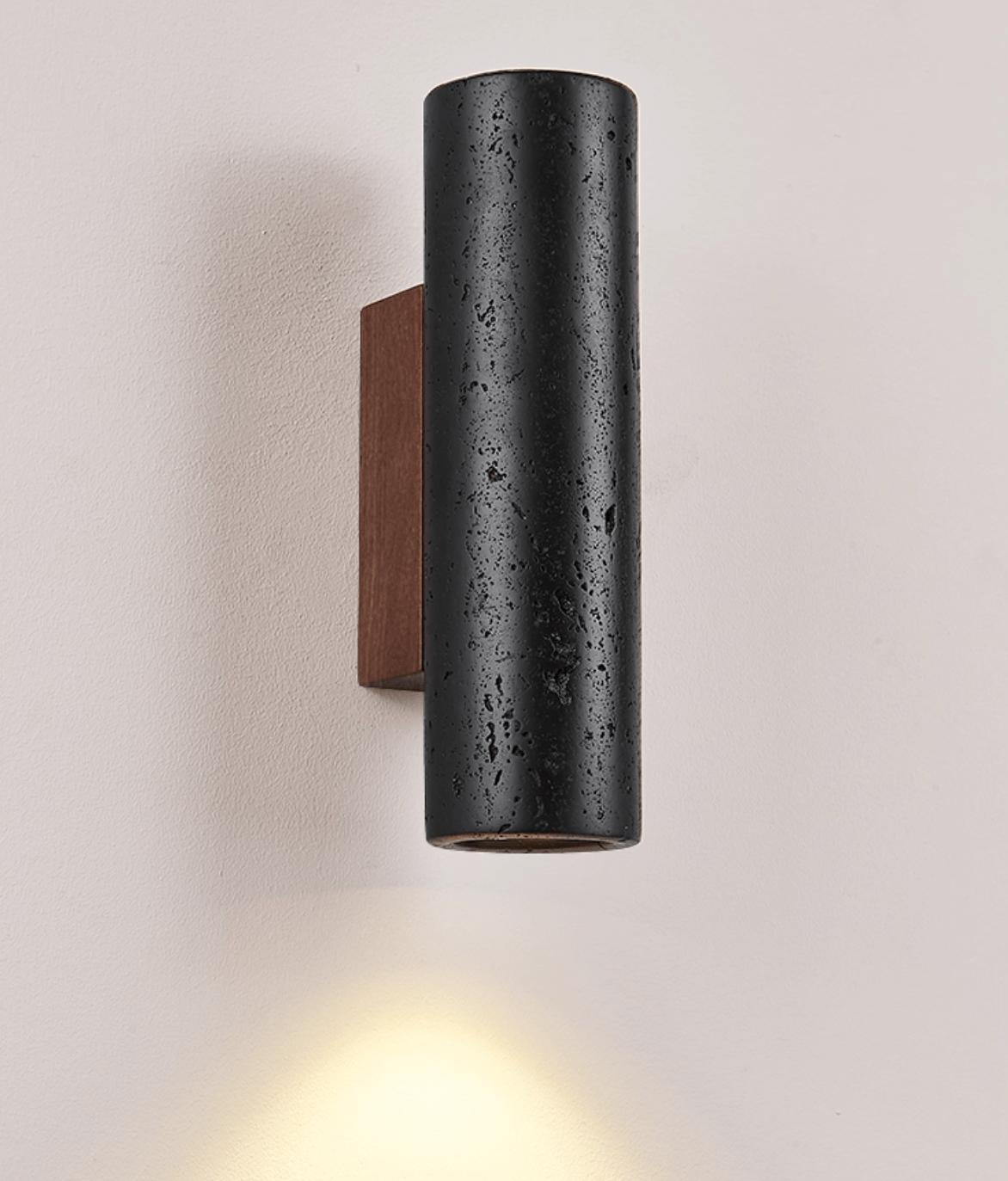Volcanic Noir Wall Sconce