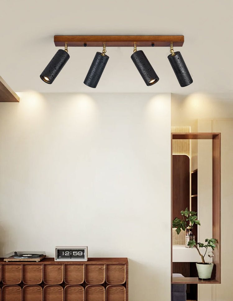 Volcanic Wood Trio Ceiling Spot