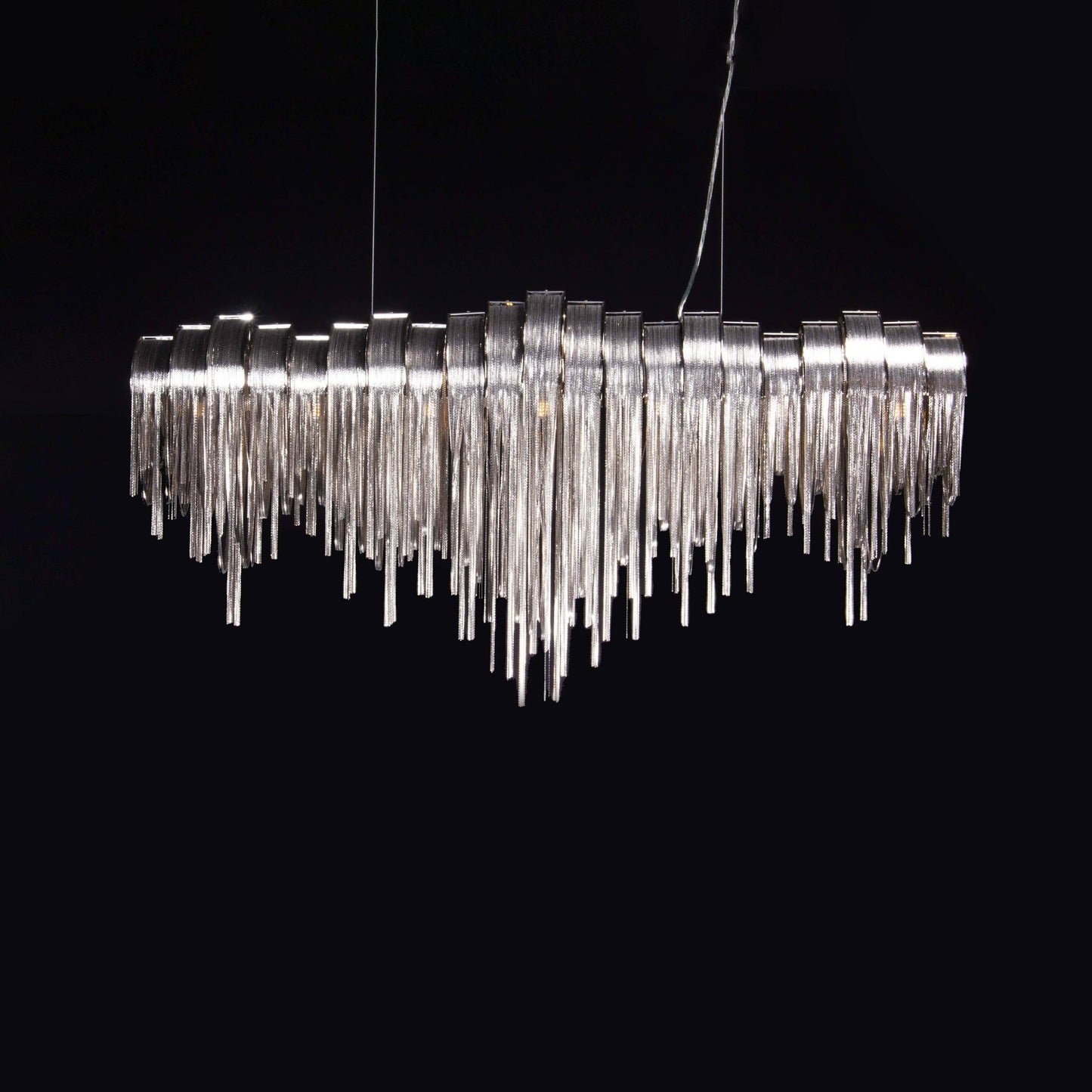 Length Chains Crown Chandelier