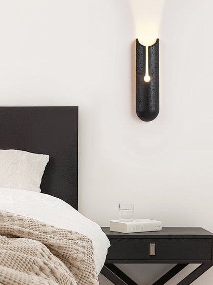 Vulca Split Stone Wall Light