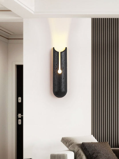 Vulca Split Stone Wall Light