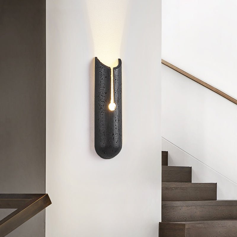 Vulca Split Stone Wall Light