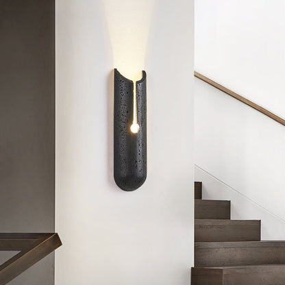 Vulca Split Stone Wall Light